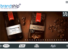 Tablet Screenshot of brandship.net